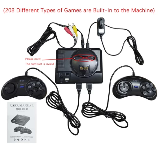 Retro 16Bit Game Console