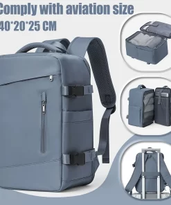 Men Laptop Backpack Wizzair Carry On Cabin Bag Ryanair 40x20x25