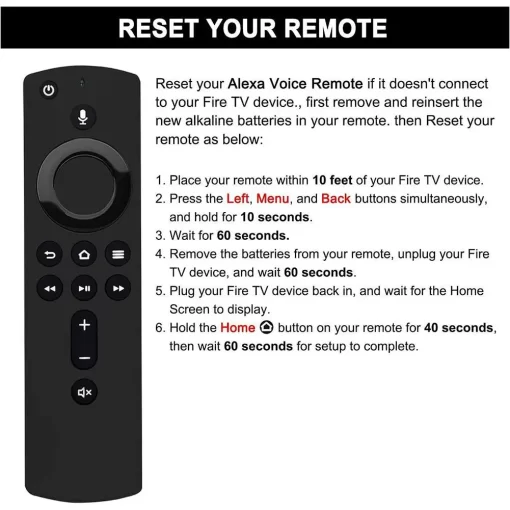 Fire TV Stick With Alexa Voice Remote Control Smart TV Sticks For Google YouTube Network Media Player 4K Remote Control - Image 2