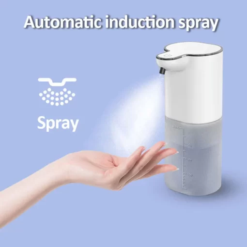 Automatic Foam Soap Dispensers 400ml 4-Gears Bathroom Smart Washing Hand Machine USB Rechargeable Touchless Hand Sanitizers - Image 4