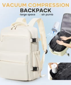 Ryanair Backpack Travel Cabin Airplane 40x20x25, Air Vacuum compression Backpack