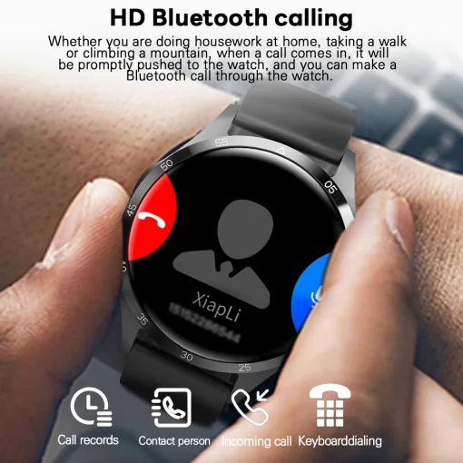 New GT5 PRO GPS sports Smart Watch AMOLED HD Screen Fitness Tracker Bluetooth Call Heart Rate Monitoring Smartwatch For Huawei - Image 4