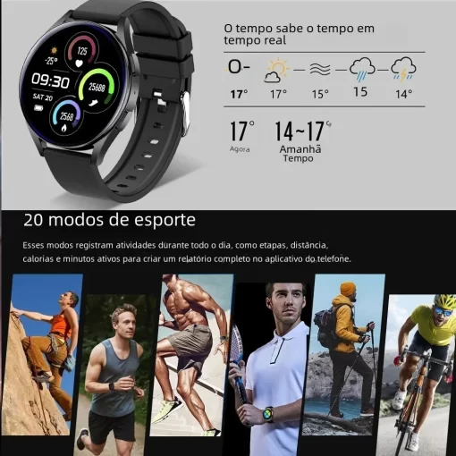 KESHUYOU 2025 New Watch 6 Smart Watch Bluetooth Call Health Monitoring Alarm Clock Fashion Sports Watch - Image 2