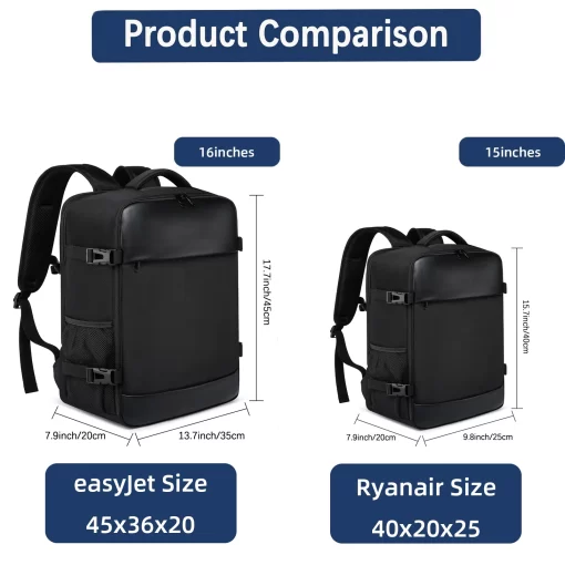 ryanair 40x20x25 and easyjet 45x36x20 Cabin Bag - Image 2